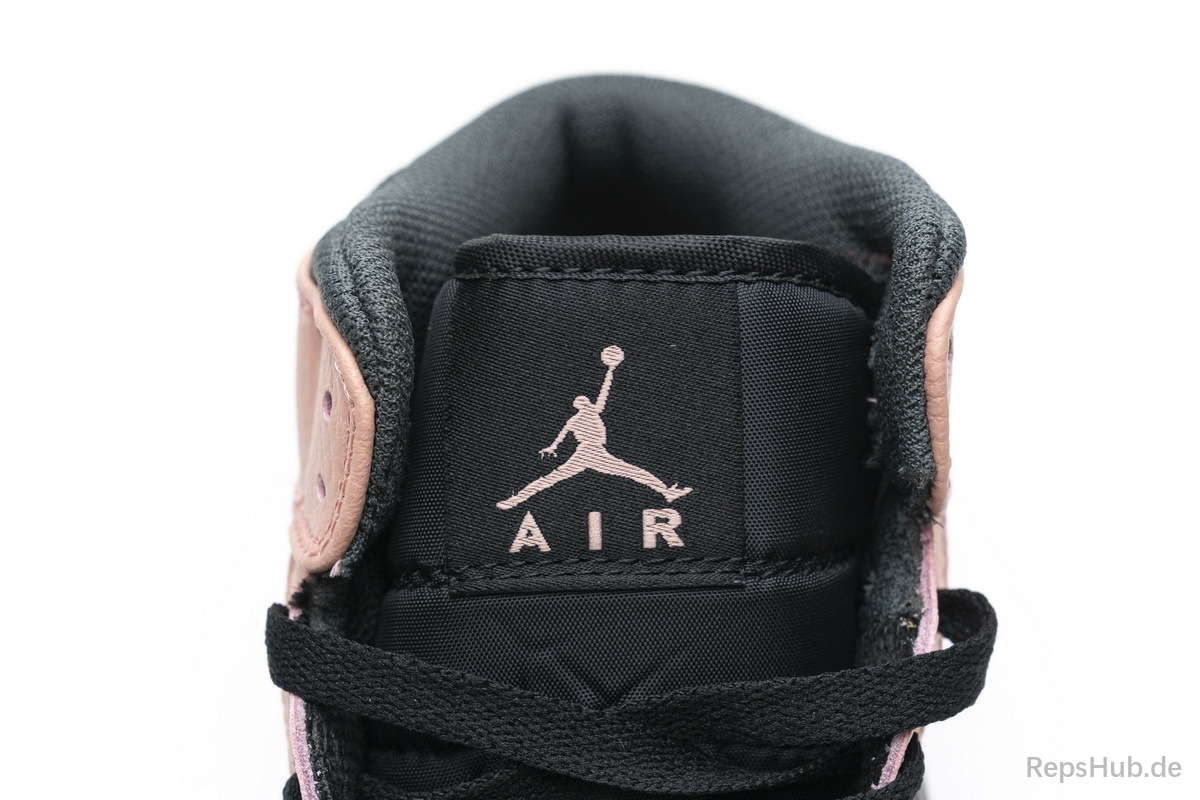 Air Jordan 1 Mid Pink Quartz GS 555112603